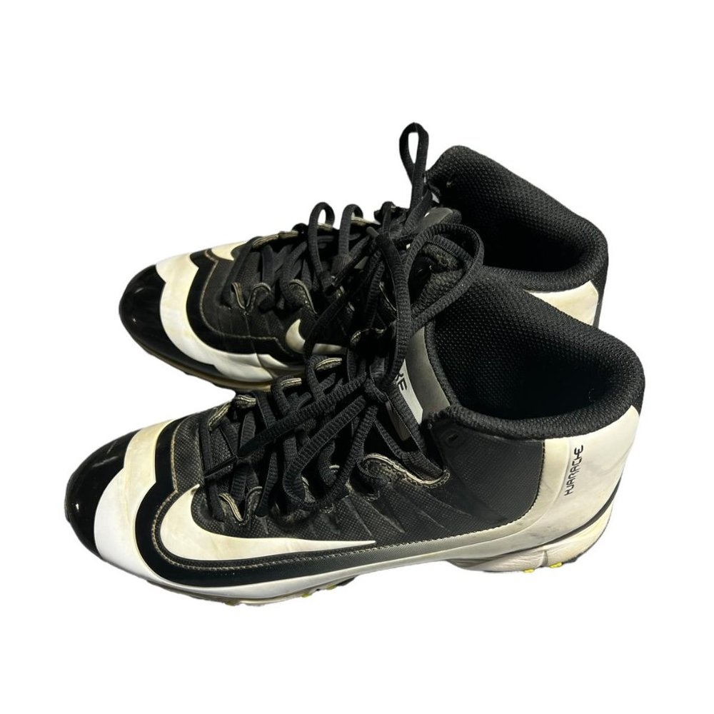 Nike Huarache 2KFilth Keystone Baseball Cleat 807141-017 Black/White Size 6.5 US